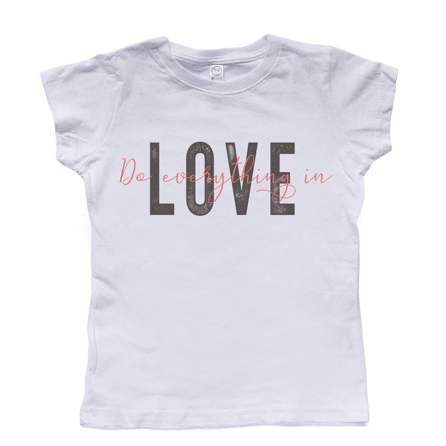 NanyCrafts Love Girl Shirt - Cute & Comfortable Women's T-Shirt for Casual Wear, Gifts & Everyday Outfits