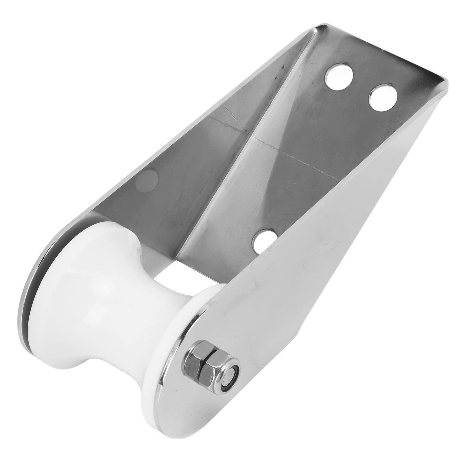 Stainless Steel Bow Anchor Roller Bracket - Heavy Duty Marine Boat Accessory for Yachts, Sailboats & Fishing Vessels | Durable Deck Hardware for Secure Anchoring & Mooring
