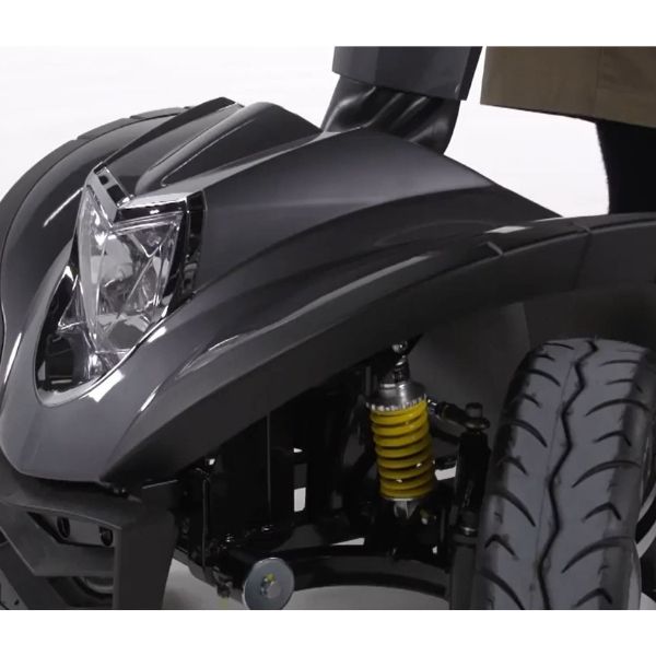 Drive Medical Cobra GT4 Heavy Duty Power Scooter - 4-Wheel Mobility Scooter for Adults, 300 lb Weight Capacity - Ideal for Outdoor & Indoor Use, Shopping, Travel & Daily Mobility Assistance