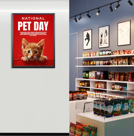 36x42 Poster Frame - SwingFrame Wide Face Display for Art, Photos & Posters - Perfect for Home, Office & Gallery Decor
