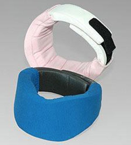 Danmar Swirl Collar - Soft & Stylish Infant Neck Support for Babies (0-6 Months) - Perfect for Car Seats, Strollers & Photo Shoots - Pink