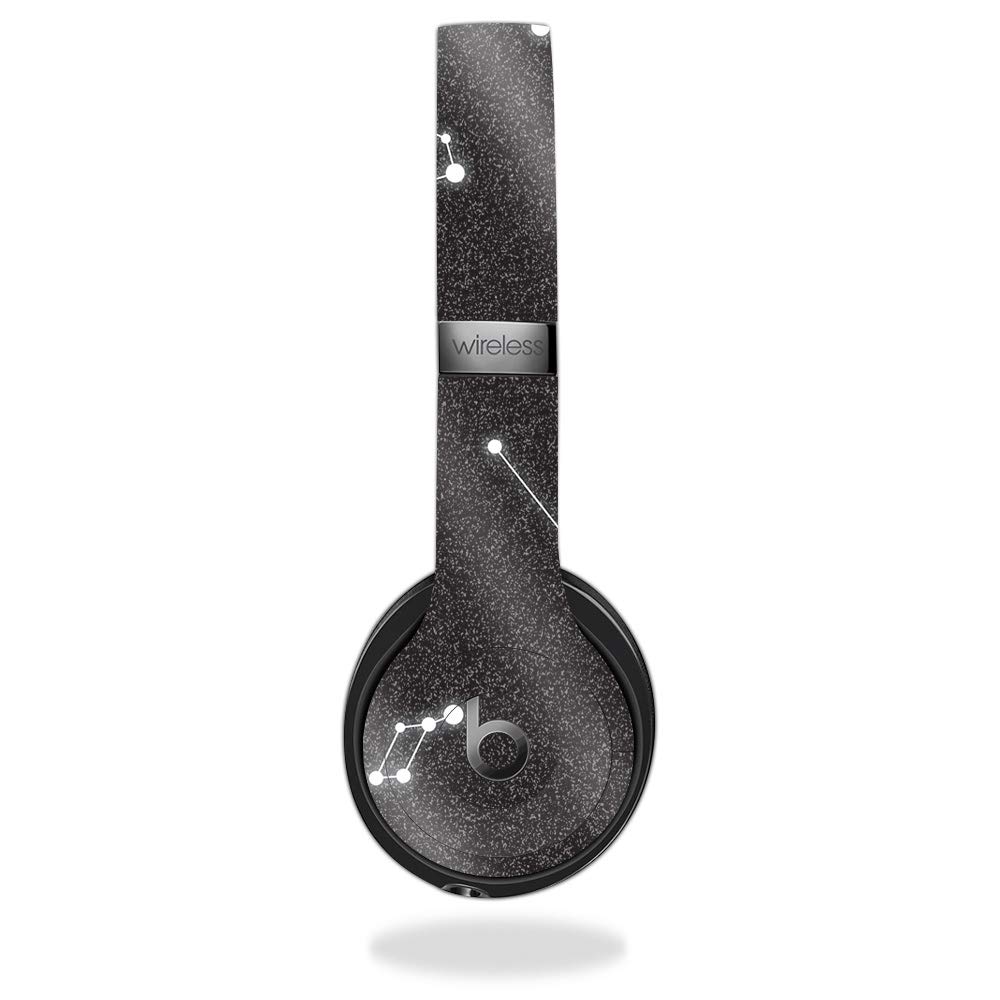 MightySkins Glossy Glitter Protective Skin Cover for Beats Solo 3 Wireless Headphones - Constellations Design | Durable Scratch-Resistant Vinyl Decal | Easy to Apply & Remove | Made in USA | Perfect for Music Lovers, Gym Enthusiasts & Travel Protection