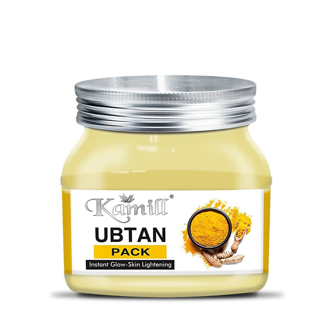 Kamill Ubtan Skin Lightening Pack for Face & Body - 500g | Natural Brightening Treatment for Glowing Skin | Perfect for Daily Skincare & Special Occasion Prep