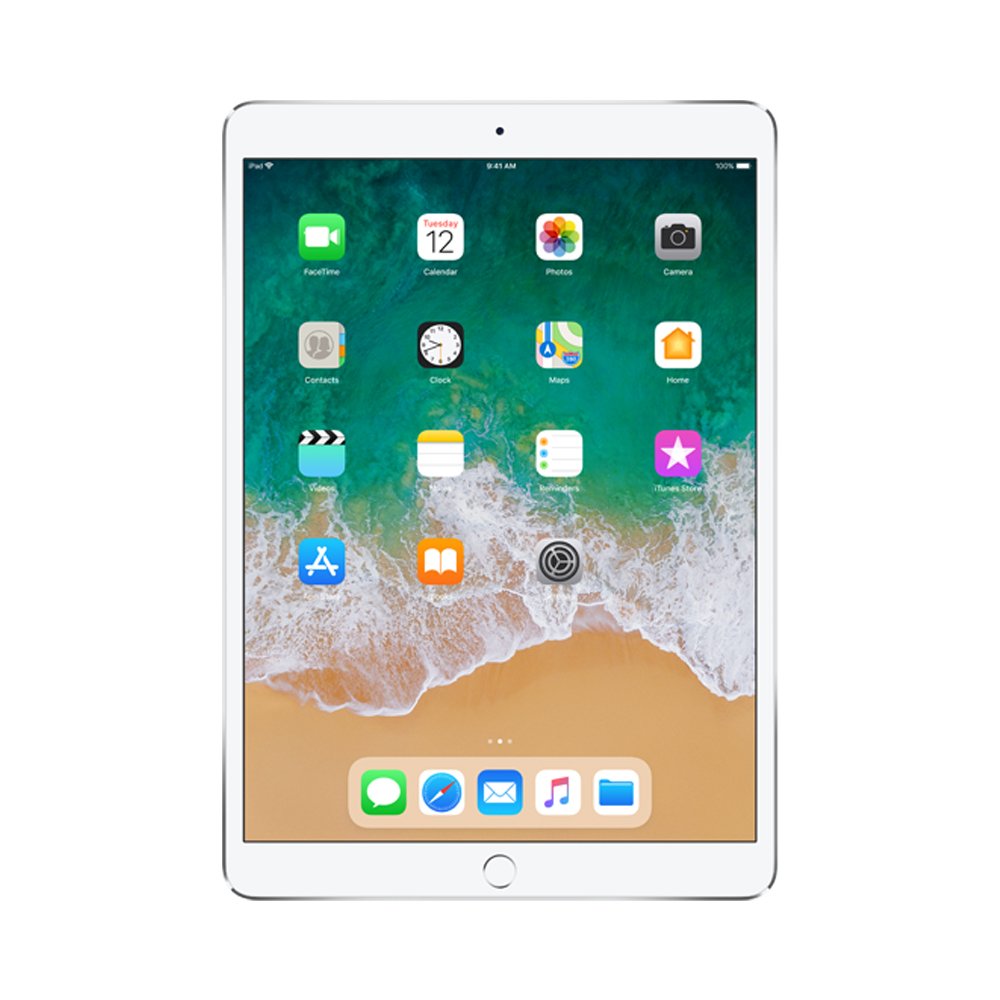 Refurbished Apple iPad Pro 10.5-inch (2017) 64GB Wi-Fi Silver - Premium Renewed Tablet for Work, Study & Entertainment