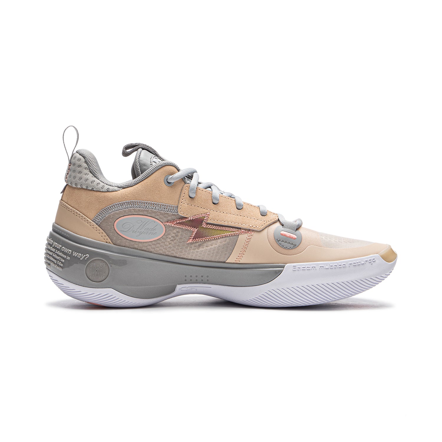 Way of Wade 10 Low Origin Basketball Shoes - Lightweight Performance Sneakers for Men - Durable Court Shoes for Indoor/Outdoor Play - Perfect for Training, Games & Streetwear Fashion
