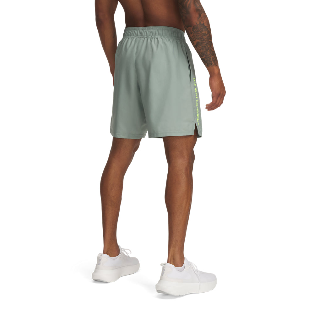 Men's Under Armour Woven Wordmark Shorts - Lightweight Athletic Training Shorts for Running, Gym & Casual Wear