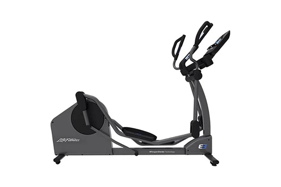 Life Fitness E3 Elliptical Cross Trainer - Low Impact Cardio Machine for Home Gym | Perfect for Weight Loss, Full Body Workout & Joint-Friendly Exercise