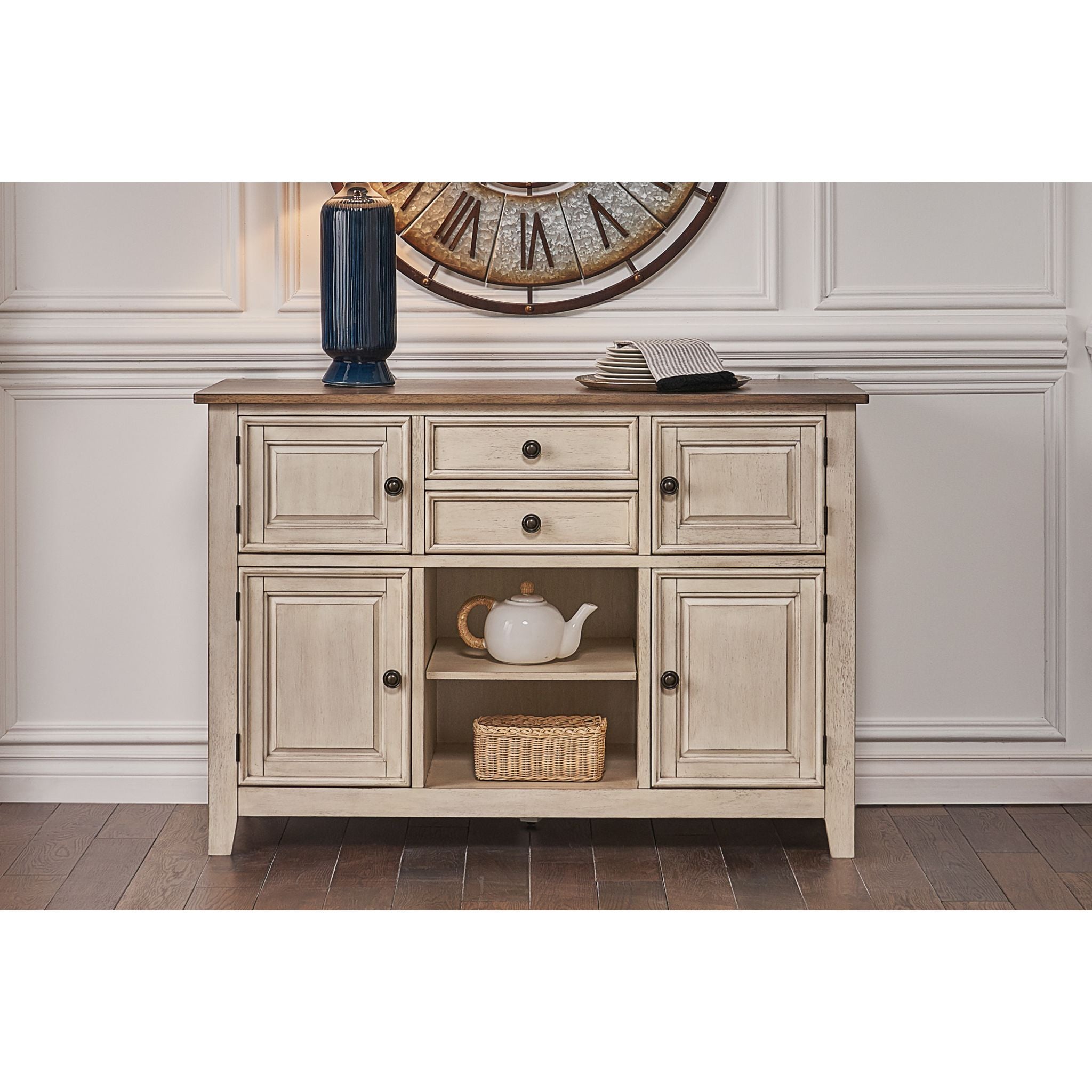 Beacon Dining Server Set - Smoky White & Peppercorn (BEAPW9020) | Elegant Tableware for Fine Dining, Dinner Parties & Home Entertaining