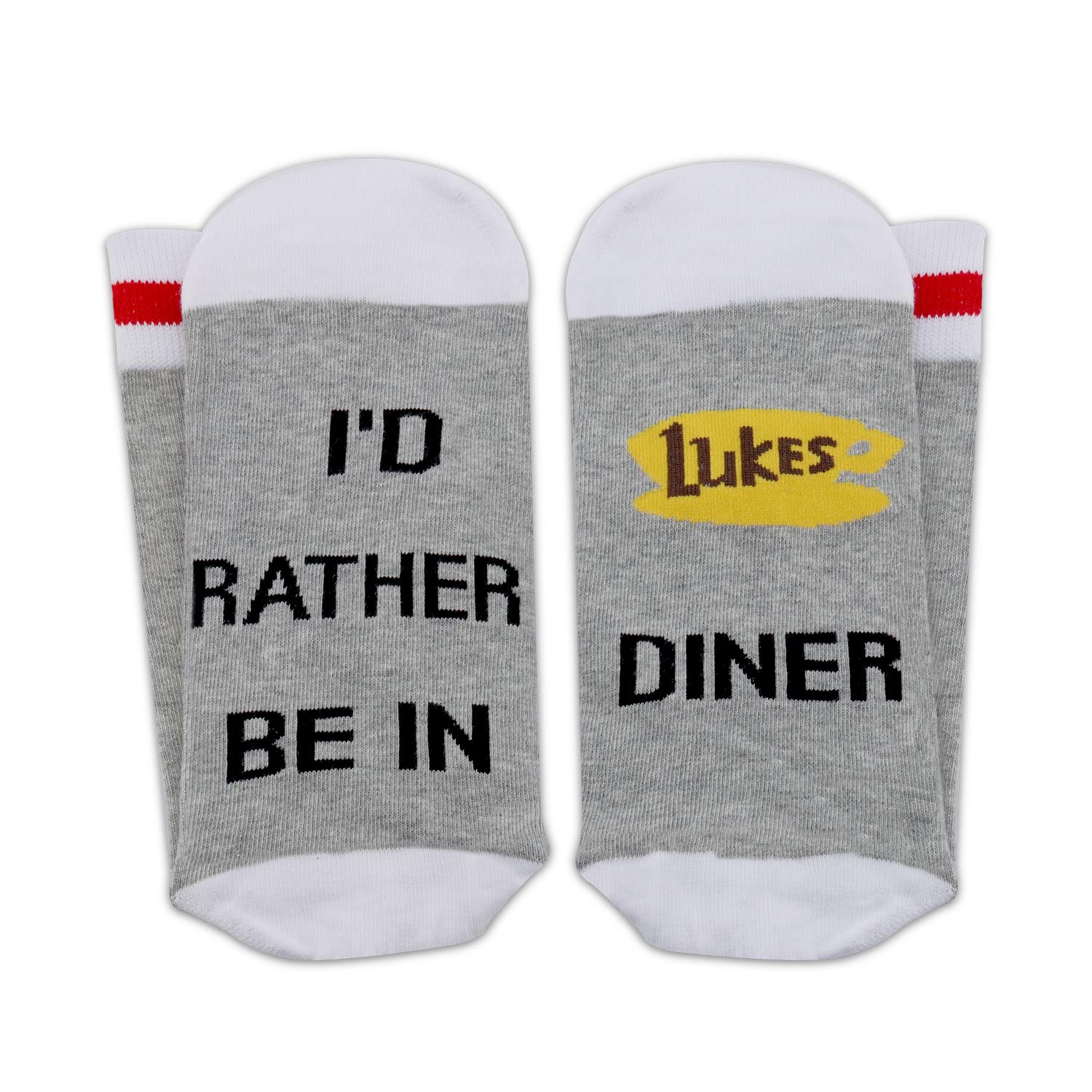 GJTIM 2 Pairs TV Show Inspired Novelty Socks - Perfect Gift for TV Lovers - Great for Cosplay, Themed Parties & Everyday Wear