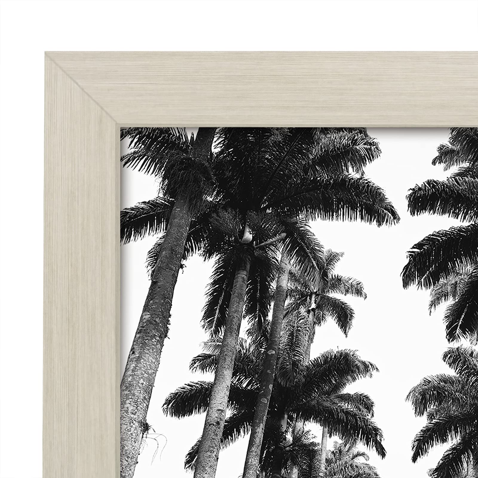 Americanflat 22x28 Poster Frame with Shatter-Resistant Plexiglass - Premium Engineered Wood Picture Frame for Wall Display (Horizontal/Vertical) - Light Wood Finish - Perfect for Home Decor, Office Art & Gallery Style Displays