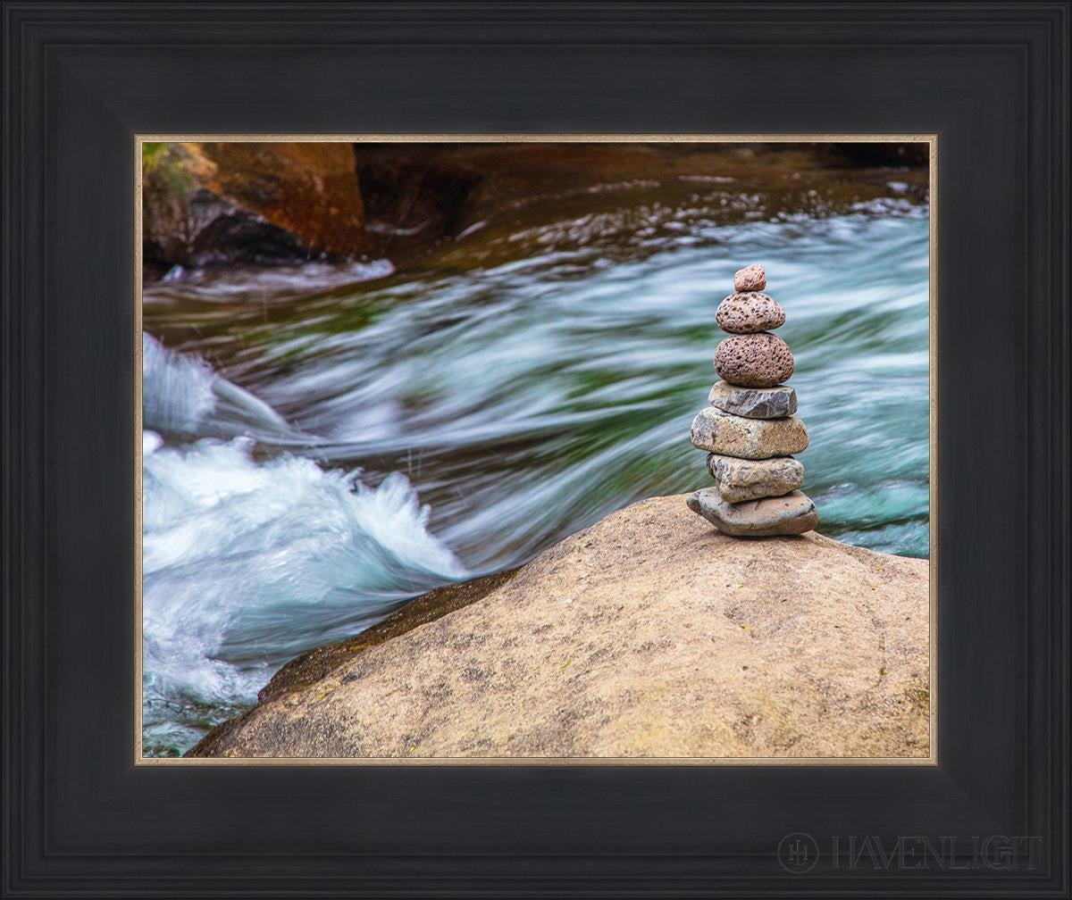 Cairn Meditation Stones - Natural Balancing Stones for Mindfulness, Stress Relief & Yoga - Perfect for Home, Office & Outdoor Meditation Practice