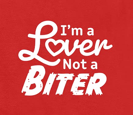 Funny Dog T-Shirt - 'I'm a Lover Not a Biter' Cute Pet Clothes for Puppies & Cats | Soft Breathable Fabric for Small & Large Dogs | Light Pink X-Large | Perfect for Walks, Playdates & Photo Shoots