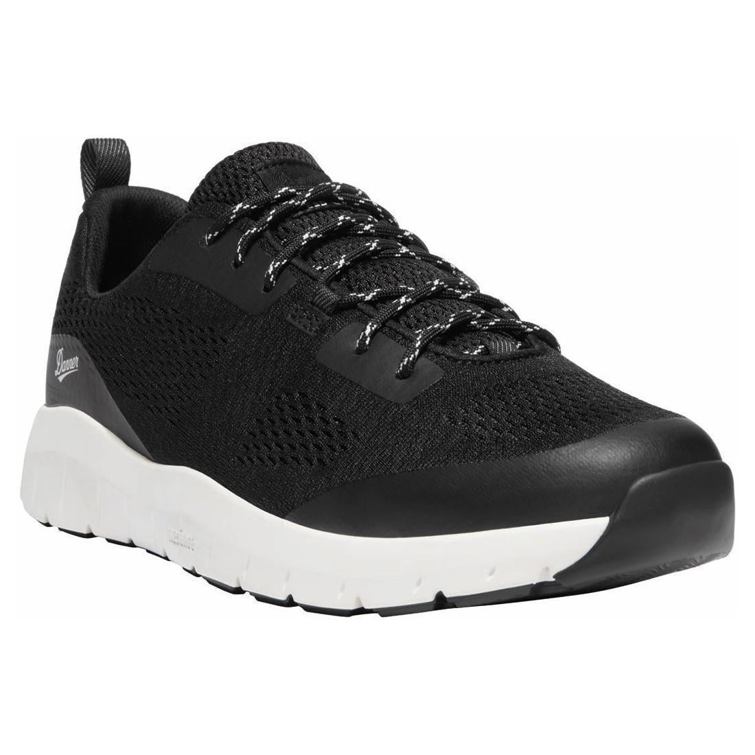 Run Time 3 ESD Soft Toe Work Shoes for Men - Black/White Safety Shoes for Warehouse, Construction & Electrical Work