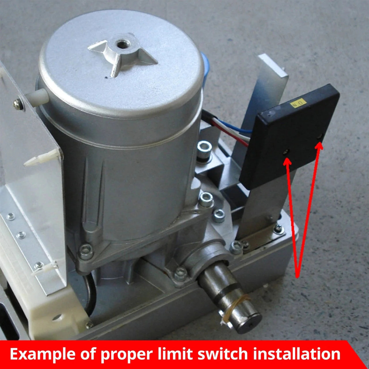 Aleko Magnetic Switch for Sliding Gate Opener - Compatible with AC1400/2000 & AR1450/2050 Series - Weatherproof Safety Sensor for Automatic Driveway Gates