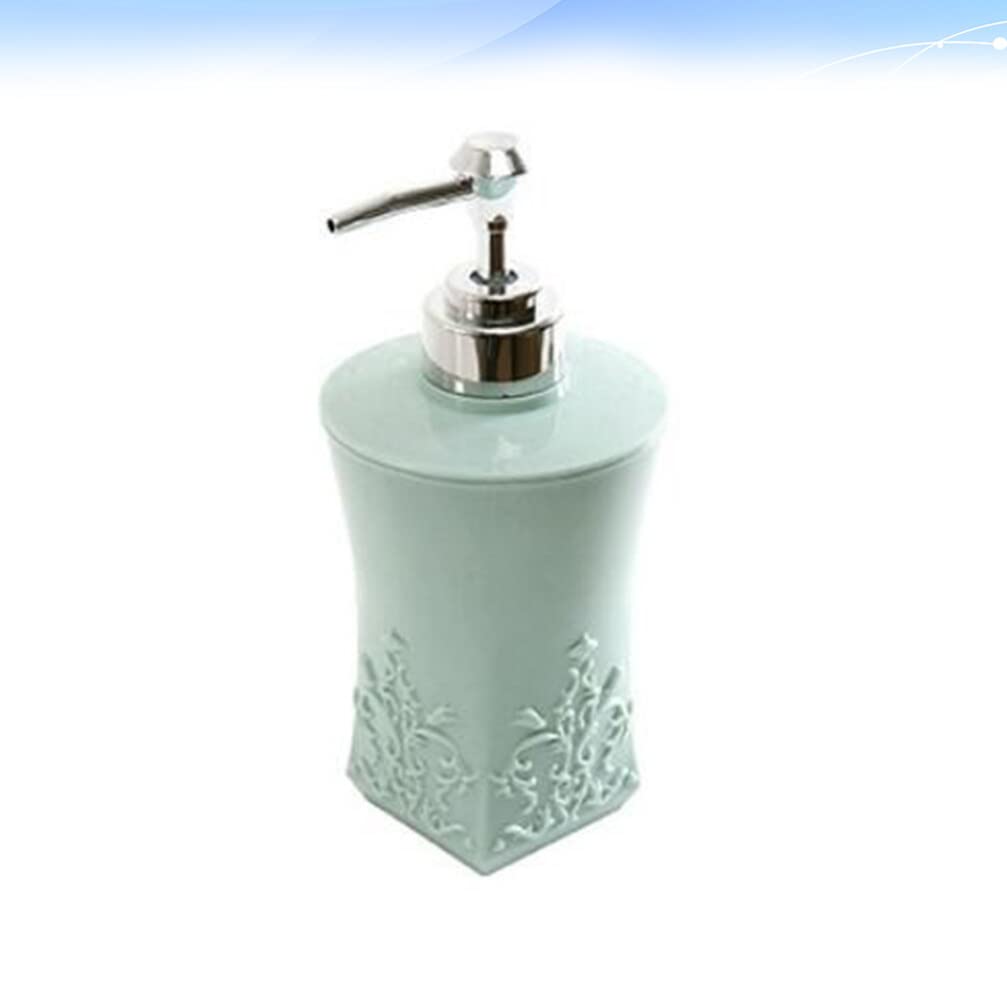 Cabilock Empty Shampoo Bottles with Pump - 16oz Refillable Press Bottle for Body Wash, Lotion & Liquid Soap | European Style Dispenser for Bathroom, Salon & Travel