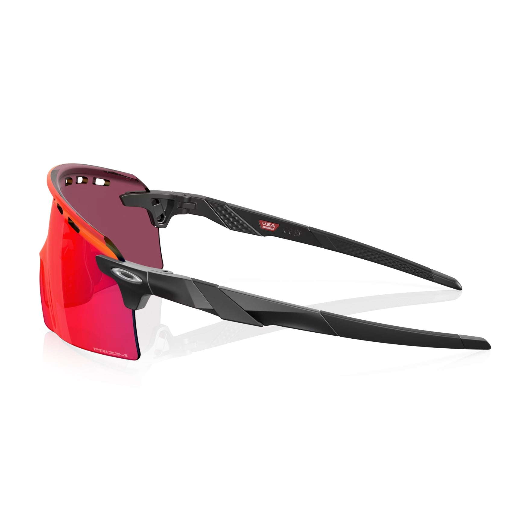 Oakley Encoder Strike Vented Running Sunglasses - Polarized Sports Shades for Men & Women - Lightweight UV Protection for Running, Cycling & Outdoor Activities