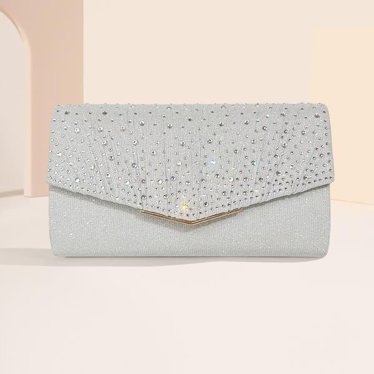 Sparkling Rhinestone Clutch Purse for Women - Elegant Evening Bag for Wedding, Prom, Party | Perfect Christmas Gift & Special Occasion Accessory | Great for Date Nights, Galas & Formal Events