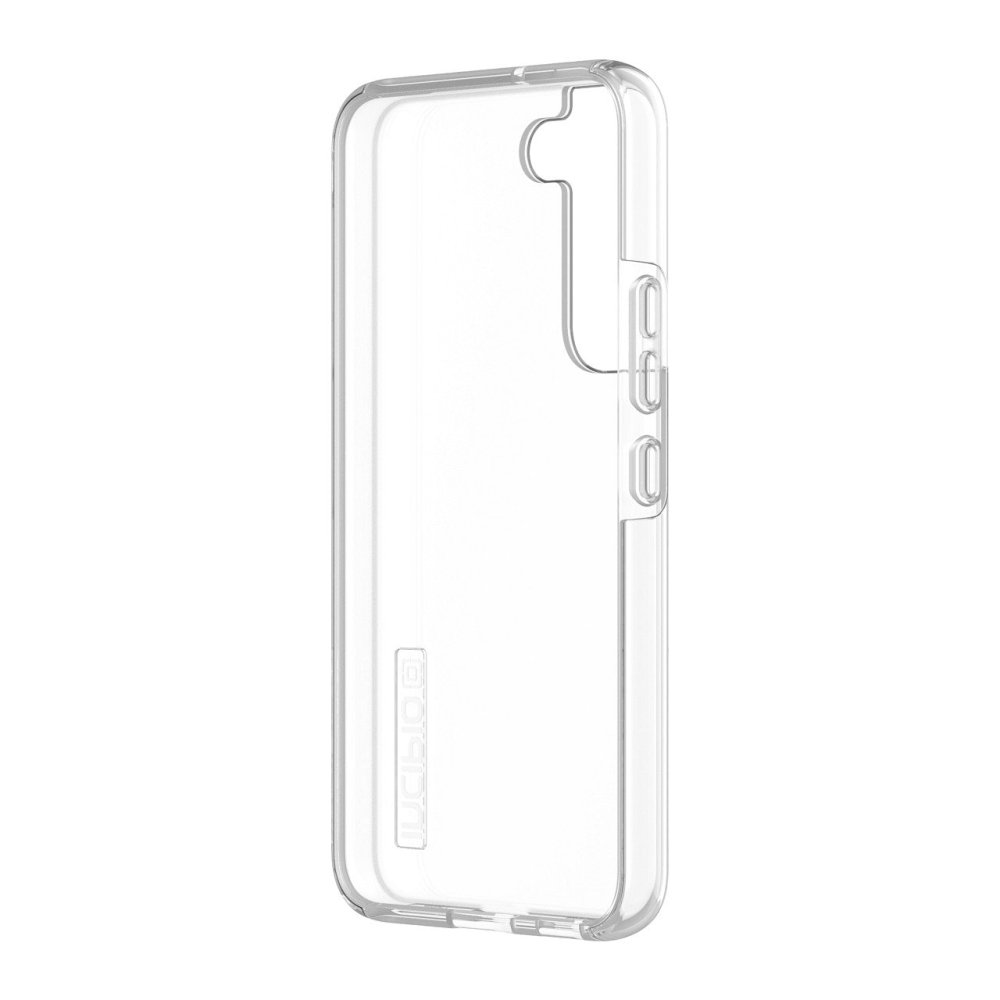 Incipio DualPro Classic+ Case for Samsung Galaxy S22 - Clear Protective Cover with Clear & Atlantic Blue Buttons | Shockproof Phone Case for Everyday Use & Outdoor Activities