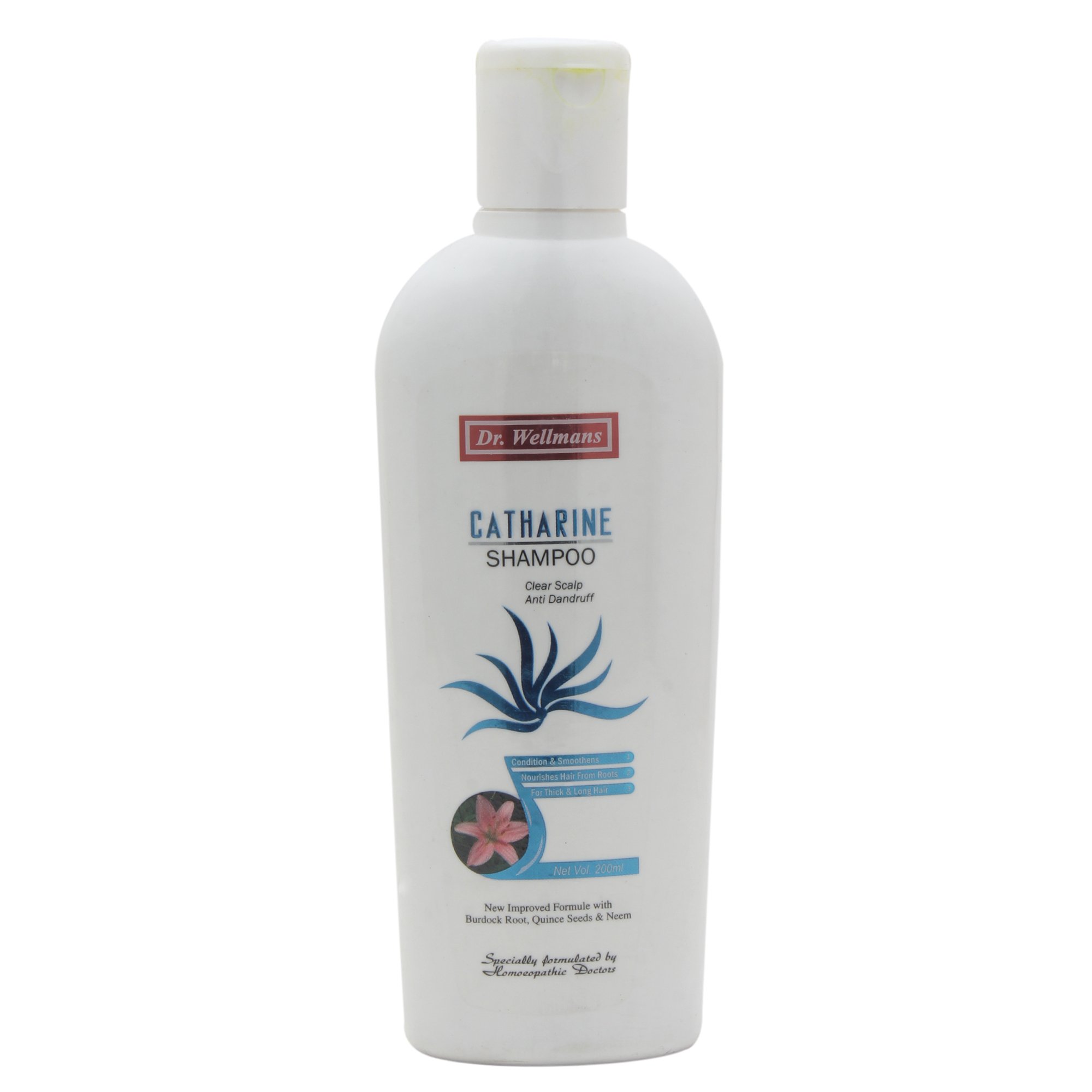 Wellmen Catharine Hair Treatment Shampoo - 200ml for Damaged & Dry Hair - Nourishing & Repairing Formula - Perfect for Daily Hair Care & Salon-Quality Results at Home