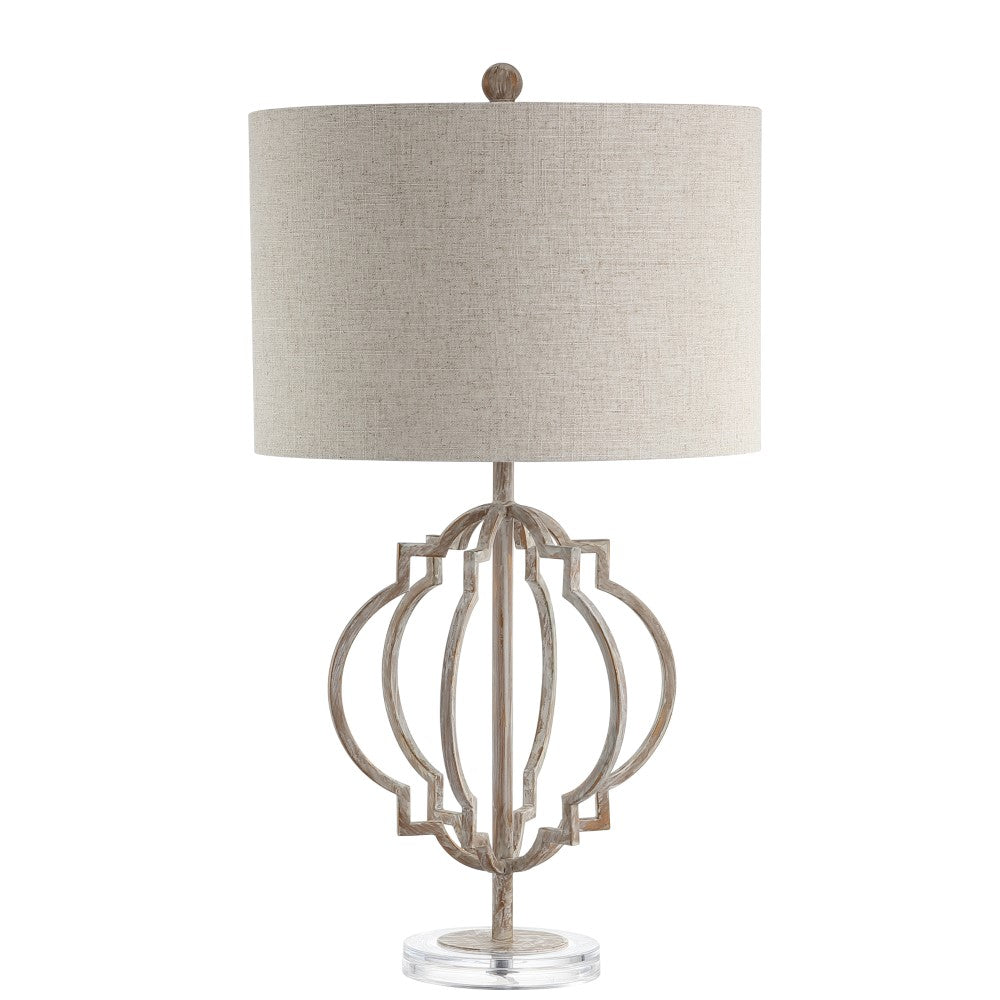 Celia 27.5 Inch Modern Metal LED Table Lamp - Bright Adjustable Desk Light for Bedroom, Living Room, Office & Reading