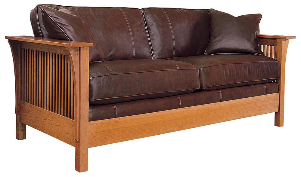 Comfortable Fayetteville Loveseat for Small Spaces - Modern 2-Seater Sofa for Living Room, Apartment, or Office - Soft Fabric Upholstery with Sturdy Wooden Frame