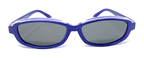 Oval - Pearl Blue With Smoke Lens
