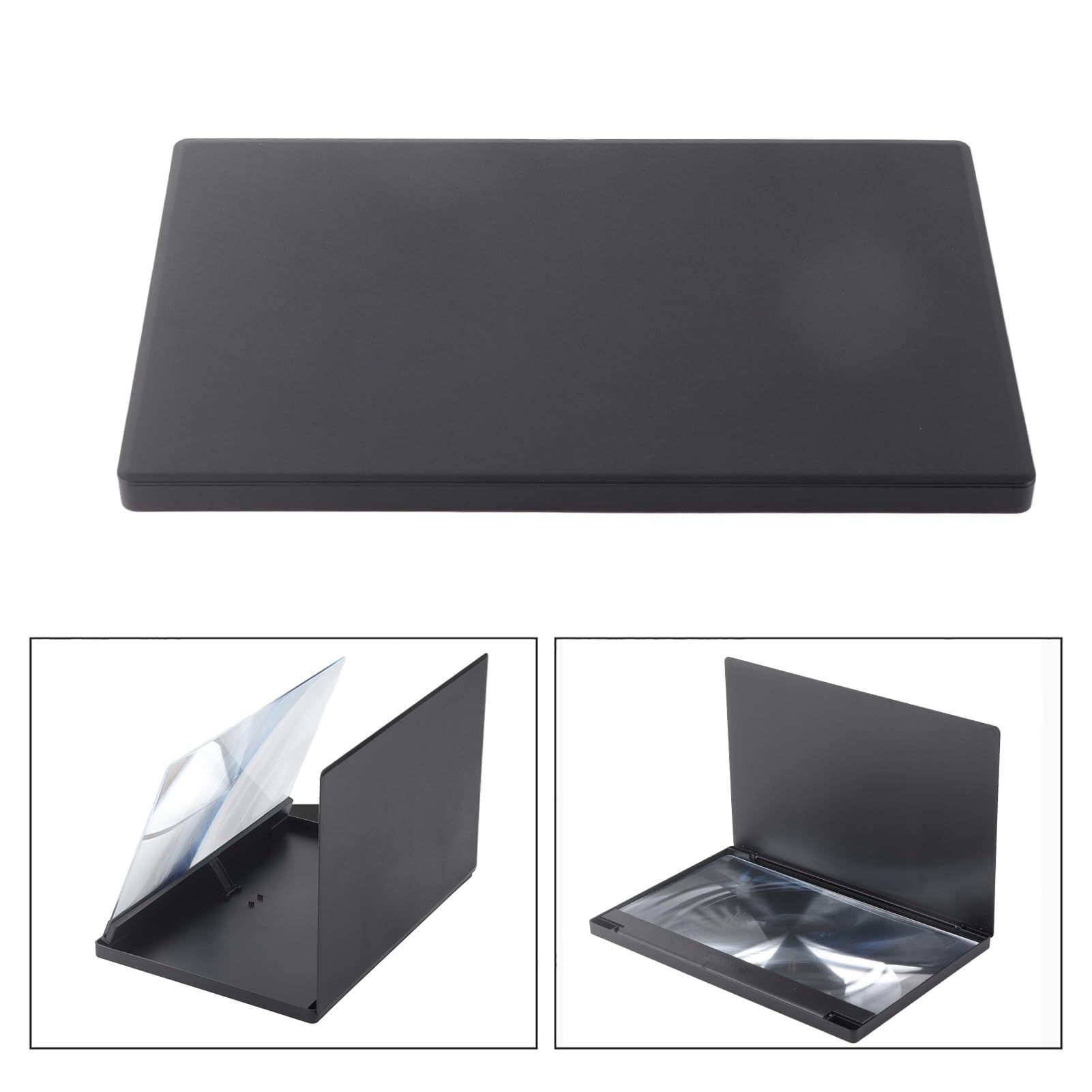 HD Mobile Phone Screen Magnifier - 3D Video Amplifier & Stand for Movies, Gaming & Reading (Compatible with All Smartphones) | Perfect for Home Entertainment, Bedside Viewing & Travel Use