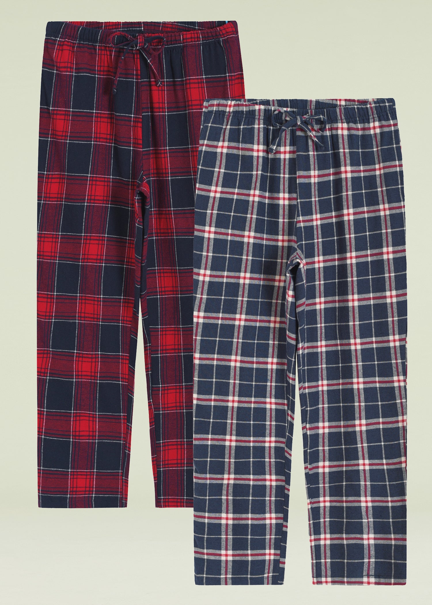 Cozy Women's Cotton Flannel Pajama Pants - Plaid Sleepwear with Pockets | Soft Lounge Pants for Relaxing at Home & Winter Nights