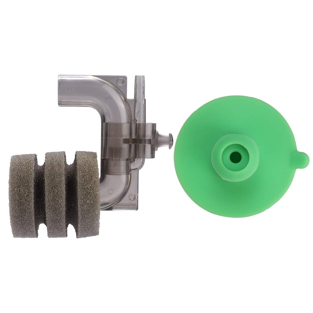 Bio Sponge Filter for Aquarium - Mini Oxygen Pump with Biochemical Sponge for Fish Tank, Enhances Oxygen & Water Circulation - Perfect for Small Fish Tanks, Shrimp Tanks & Breeding Tanks