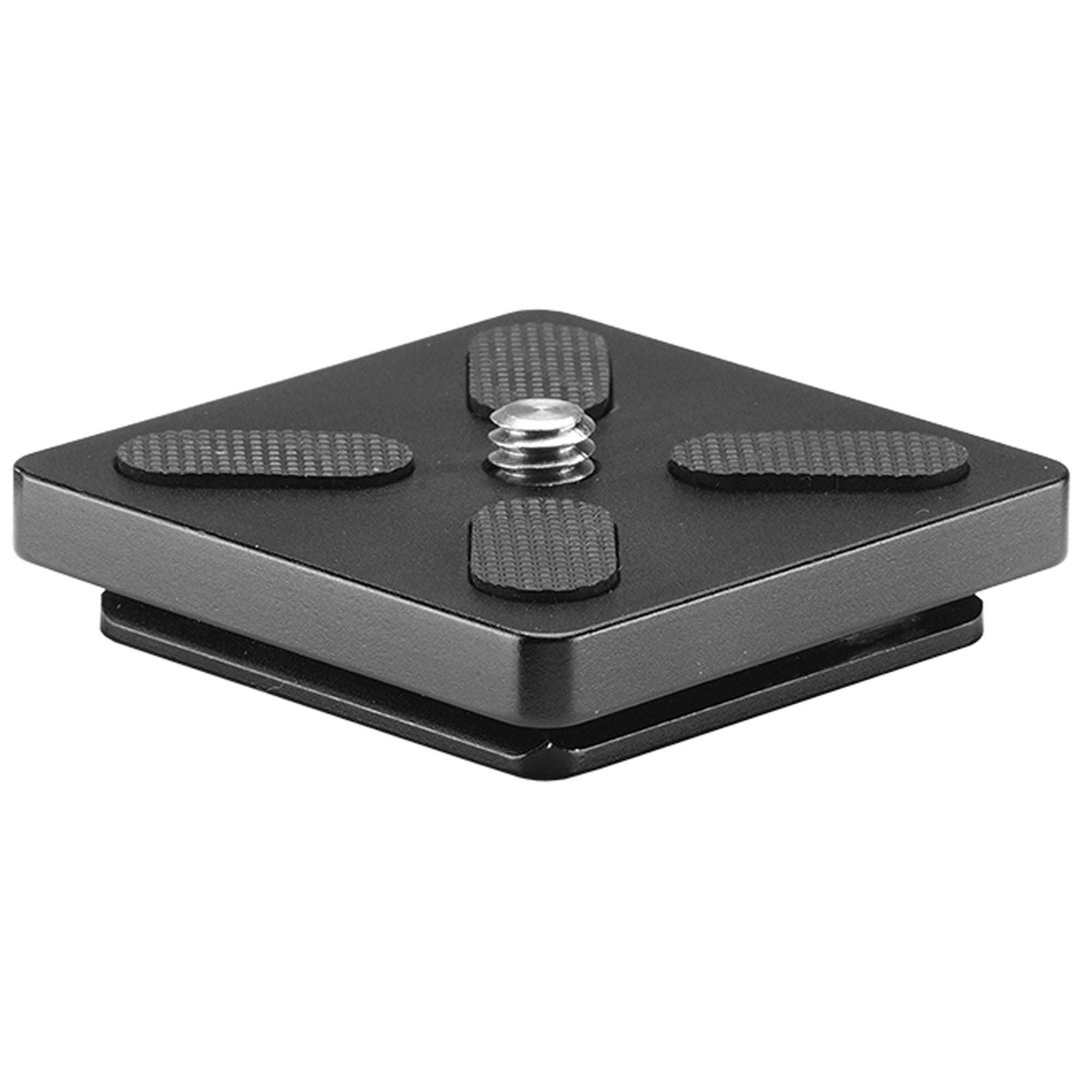 QS 74 Arca Compatible Quick Release Camera Shoe Mount with Anti-Slip Rubber Base - Perfect for DSLR, Mirrorless Cameras & Tripod Stability