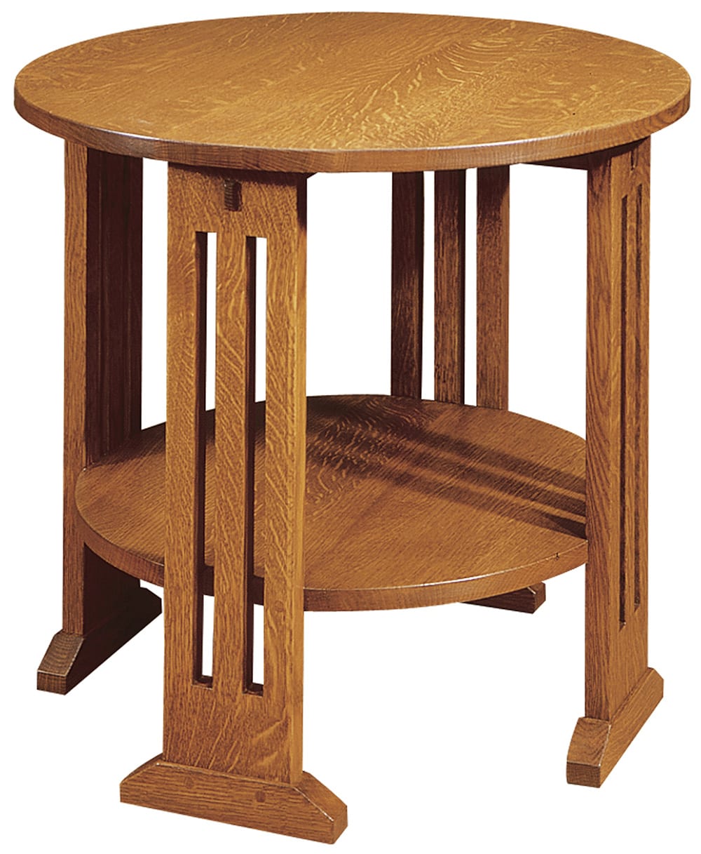 Round End Table 664 - Modern Side Table for Living Room, Bedroom & Office - Perfect for Small Spaces, Coffee Table Alternative, Home Decor Accent
