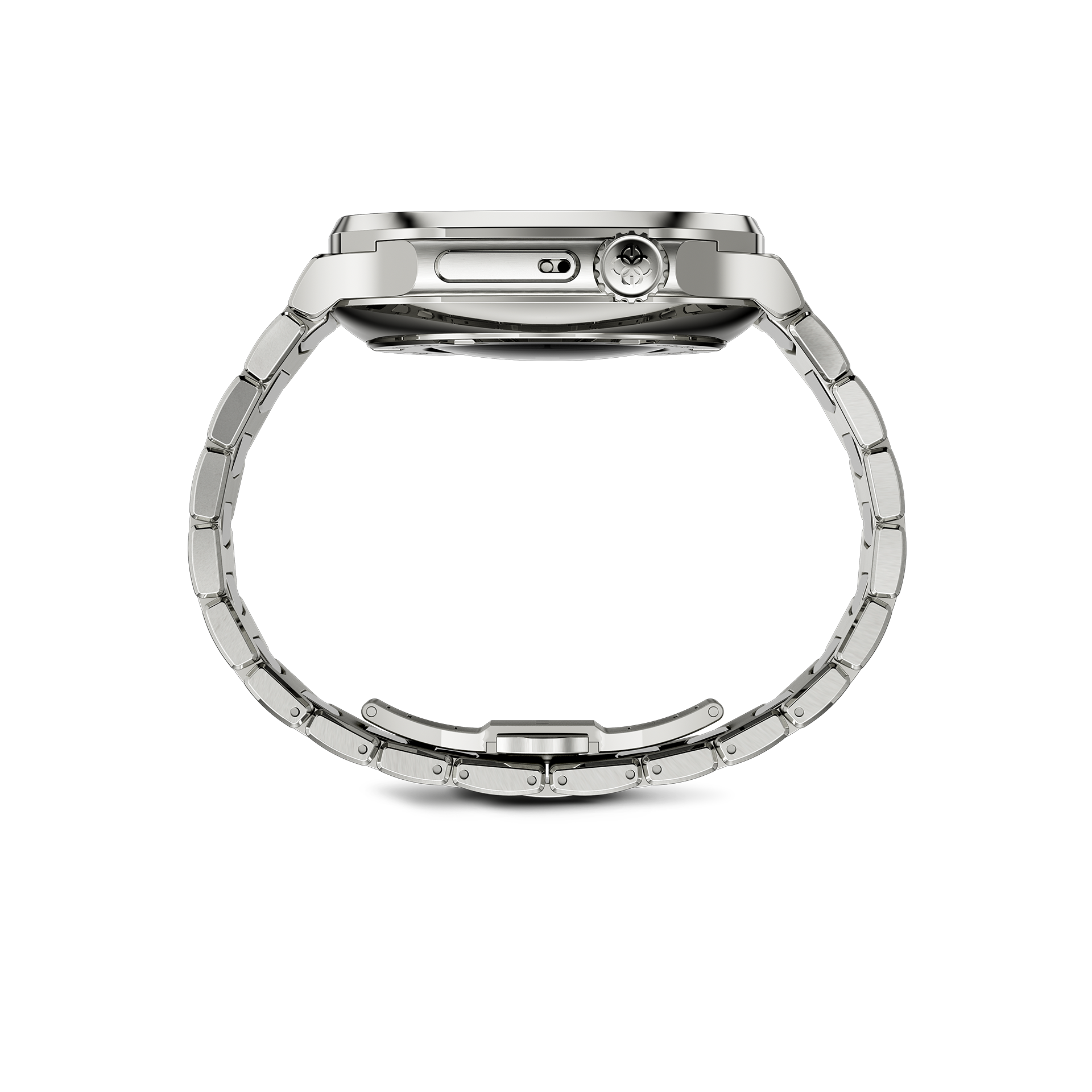 Apple Watch Case RO41 - Premium Silver Protective Cover for Apple Watch - Perfect for Sports, Workouts & Everyday Use