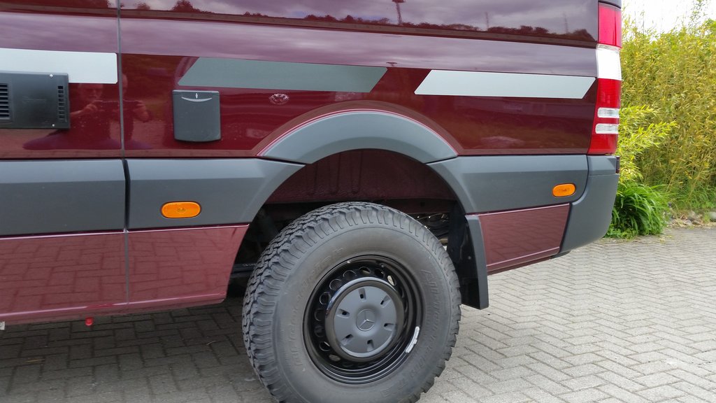 Terrawagen Euro Sprinter Flare Kit for 2007-2018 Sprinter Vans - Off-Road Adventure & Custom Van Build Accessories