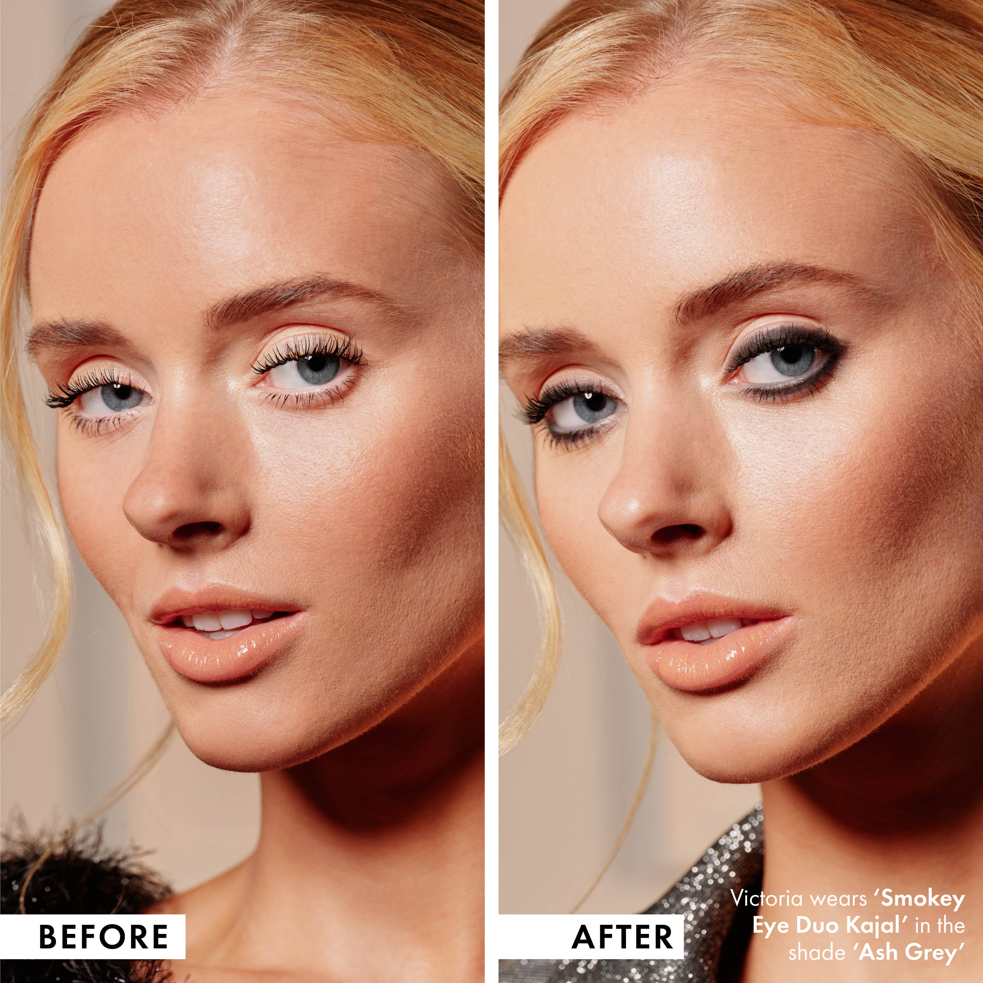Smokey Eye Duo Kajal Eyeliner - Waterproof & Long-Lasting Kohl Pencil for Dramatic Eye Makeup - Perfect for Night Out, Party, and Special Occasions