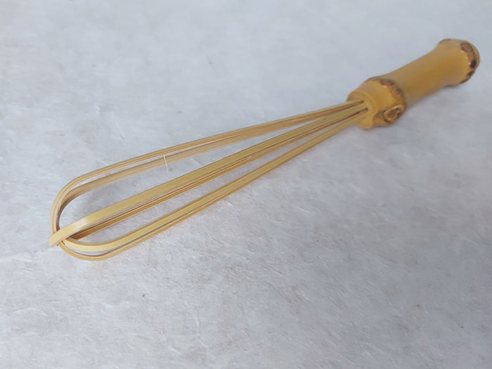 Premium Bamboo Root Whisk for Matcha & Tea Ceremony - Traditional Japanese Chasen by Yagitake Industry - Perfect for Tea Lovers & Home Baristas