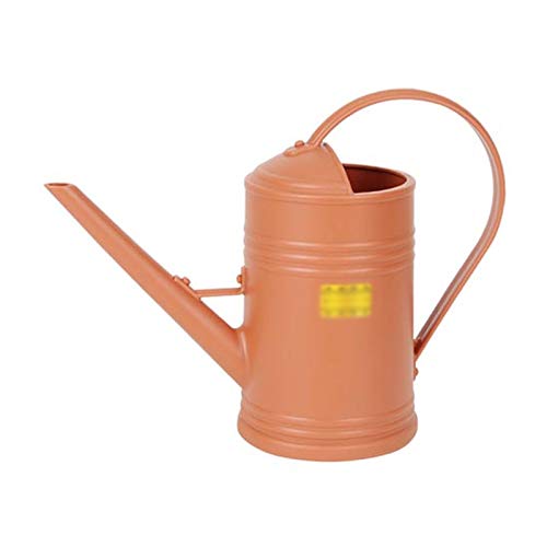 Premium 1.5L Orange Garden Watering Can - Long Spout European Style PP Resin Plant Water Pot for Indoor/Outdoor Plants, Flowers & Herb Gardens - Ideal Gardening Tool for Home, Balcony & Greenhouse Use
