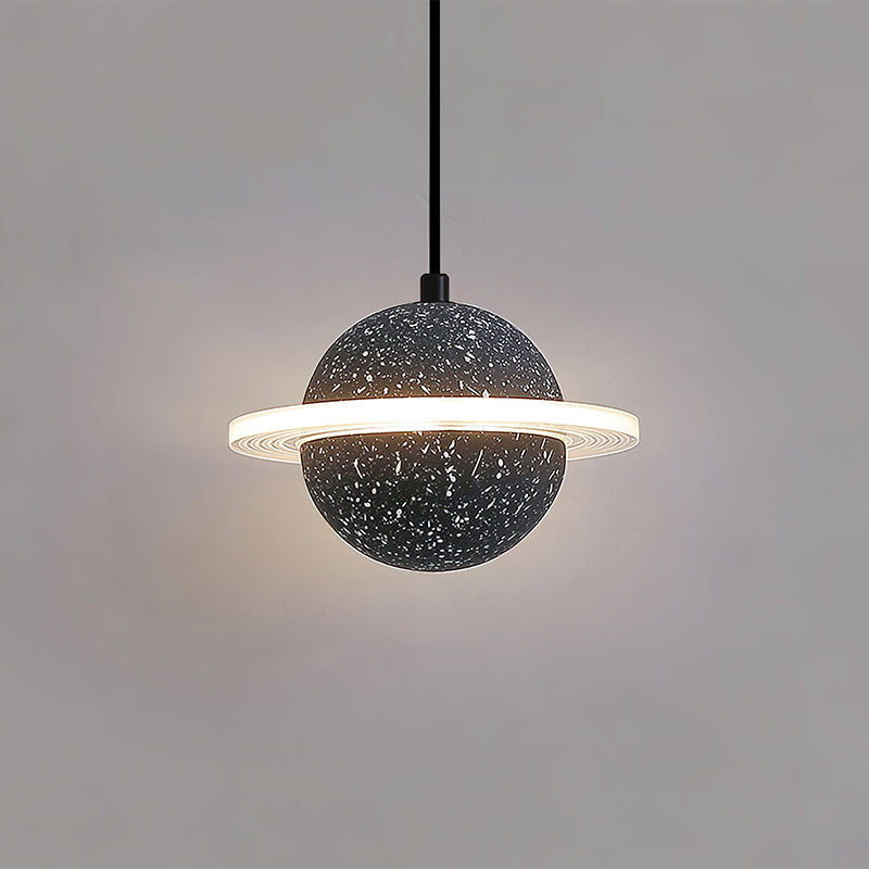 Artsy Planet Pendant Light - Modern Celestial Ceiling Fixture for Bedroom, Living Room & Nursery Decor | Solar System Inspired Lighting for Home & Office
