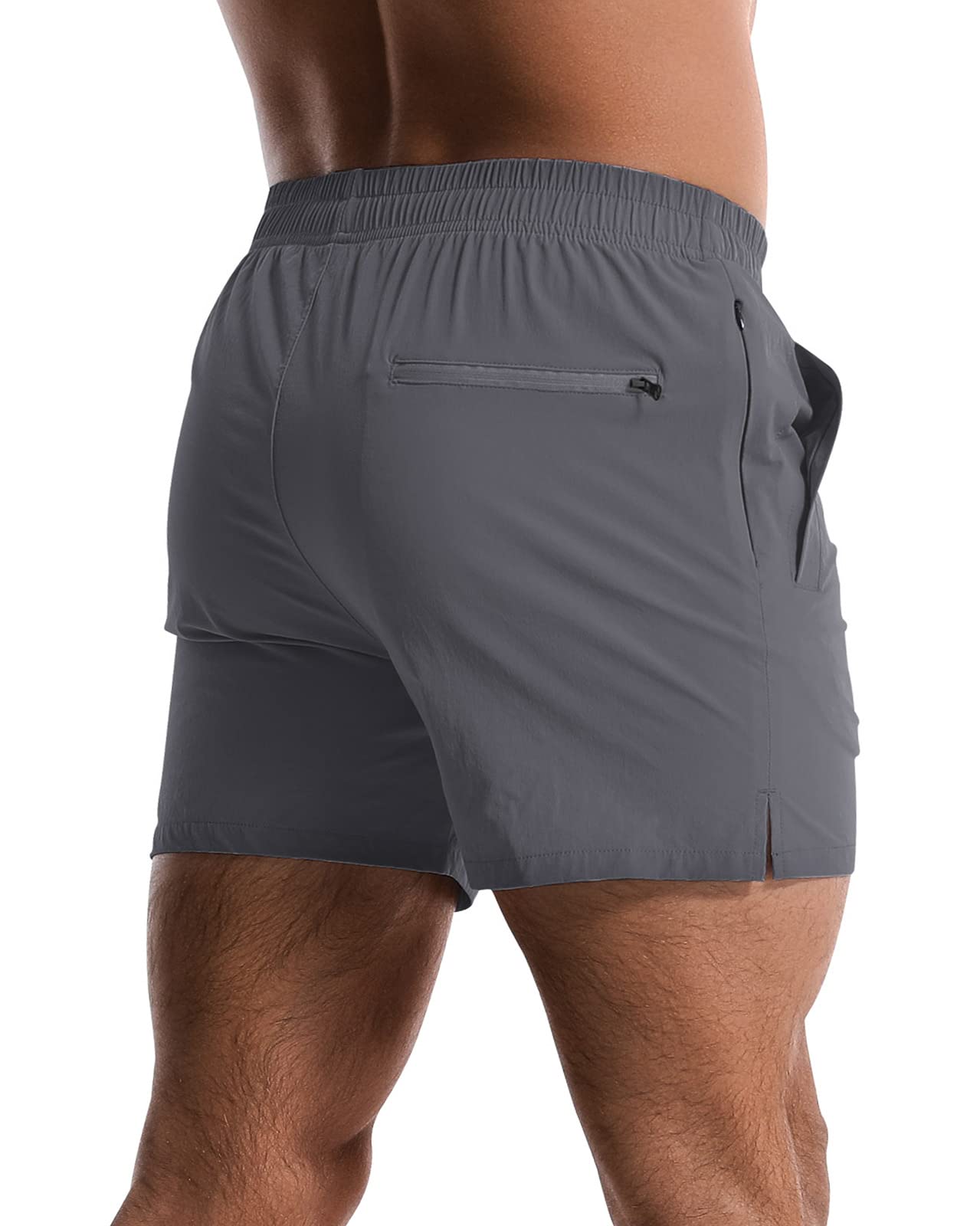 2 Pack Men's 5 Inch Athletic Shorts - Quick Dry Gym Workout Shorts with Pockets - Lightweight Running & Sports Shorts for Men | Perfect for Gym, Jogging & Outdoor Activities