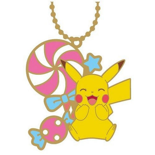 Pokemon Pikachu Stained Glass Keychain - Cute Ball Chain Keyring for Anime Fans, Gift for Collectors - Perfect for Backpacks, Key Rings & Cosplay Accessories