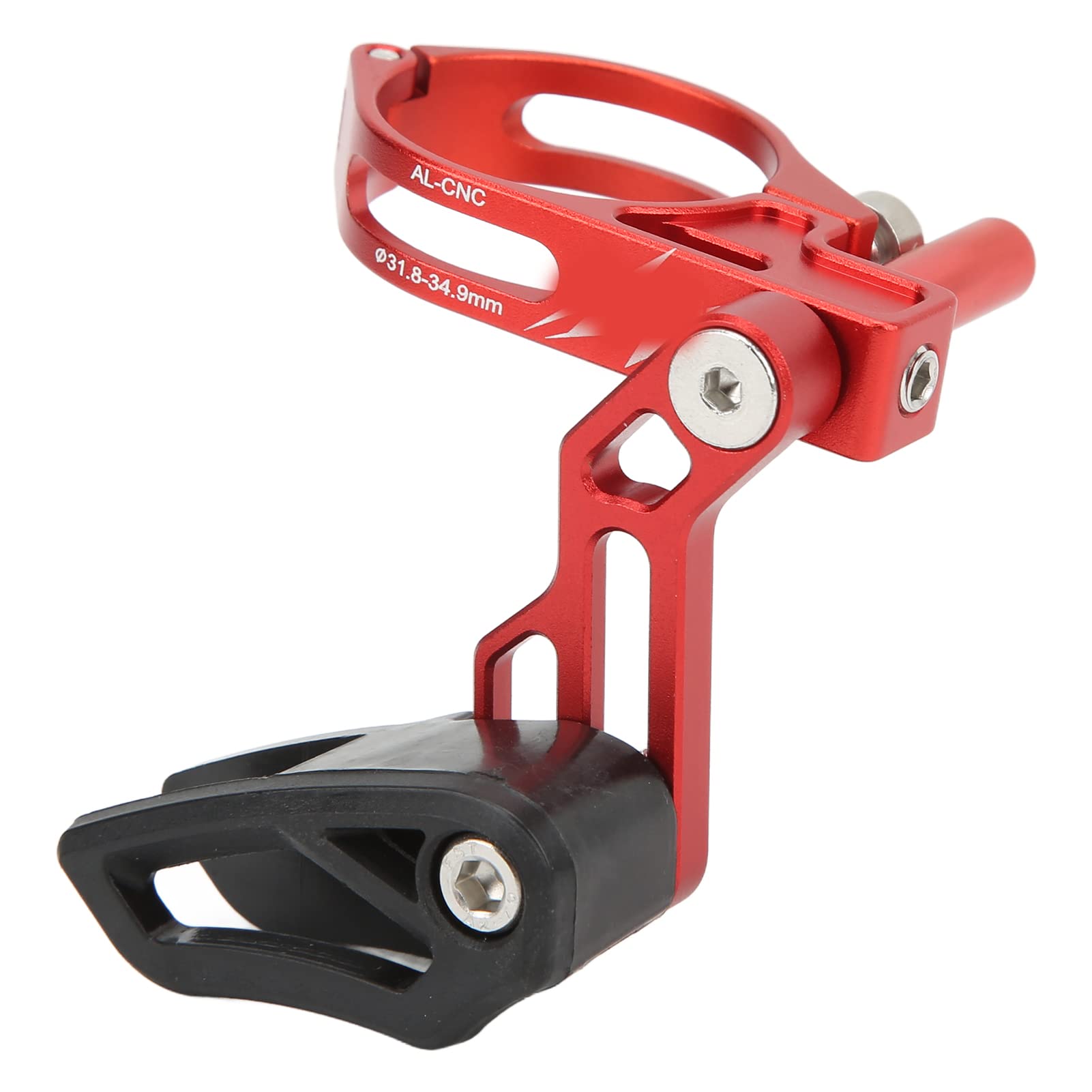RiToEasysports Bike Chain Guide - Lightweight Aluminum Alloy Chain Drop Catcher & Chainring Guard Protector for Mountain Bikes, Road Bikes - Perfect for Off-Road Cycling, Commuting & Trail Riding