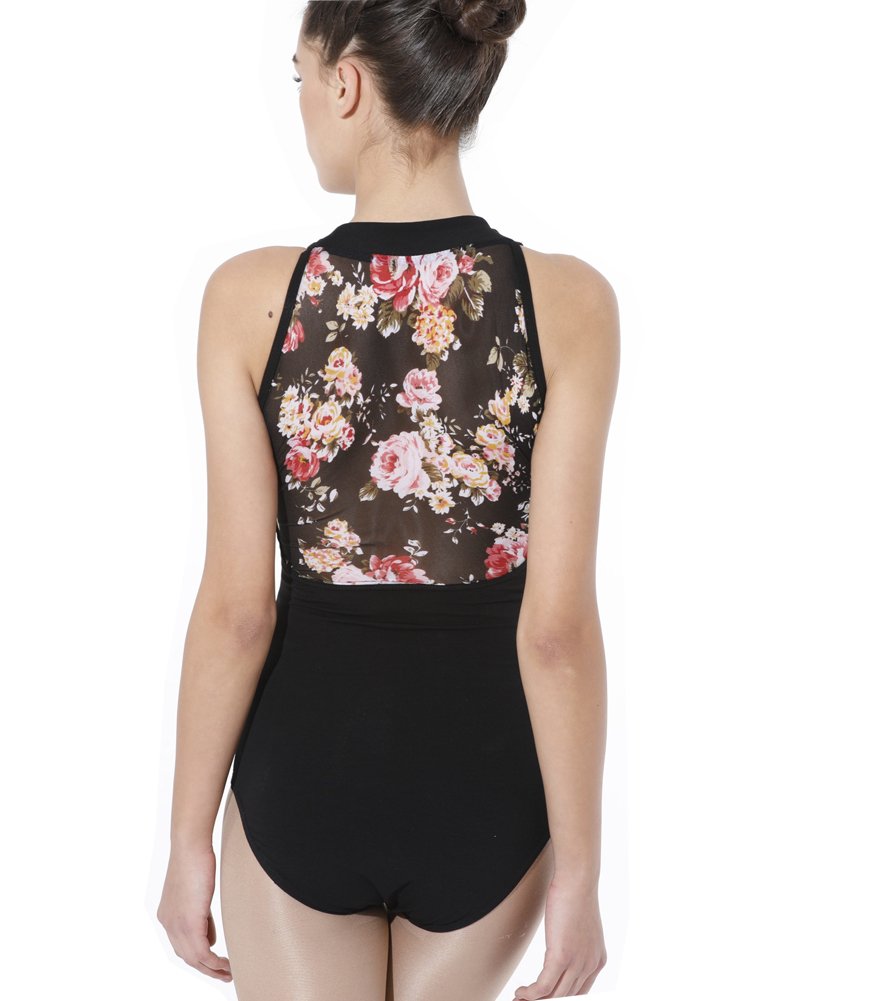 Women's Stretchy Spandex Ballet Dance Leotard with Halter Neck - Perfect for Ballet, Jazz, Contemporary Dance & Dance Classes