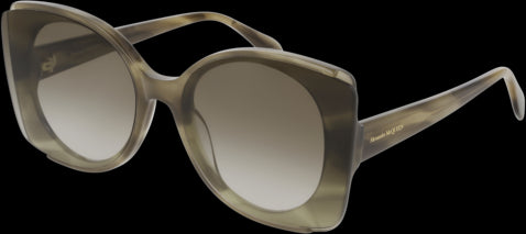 Alexander McQueen AM0250S Sunglasses - Luxury Designer Shades for Men & Women - UV Protection & Polarized Lenses - Perfect for Driving, Beach & Outdoor Activities