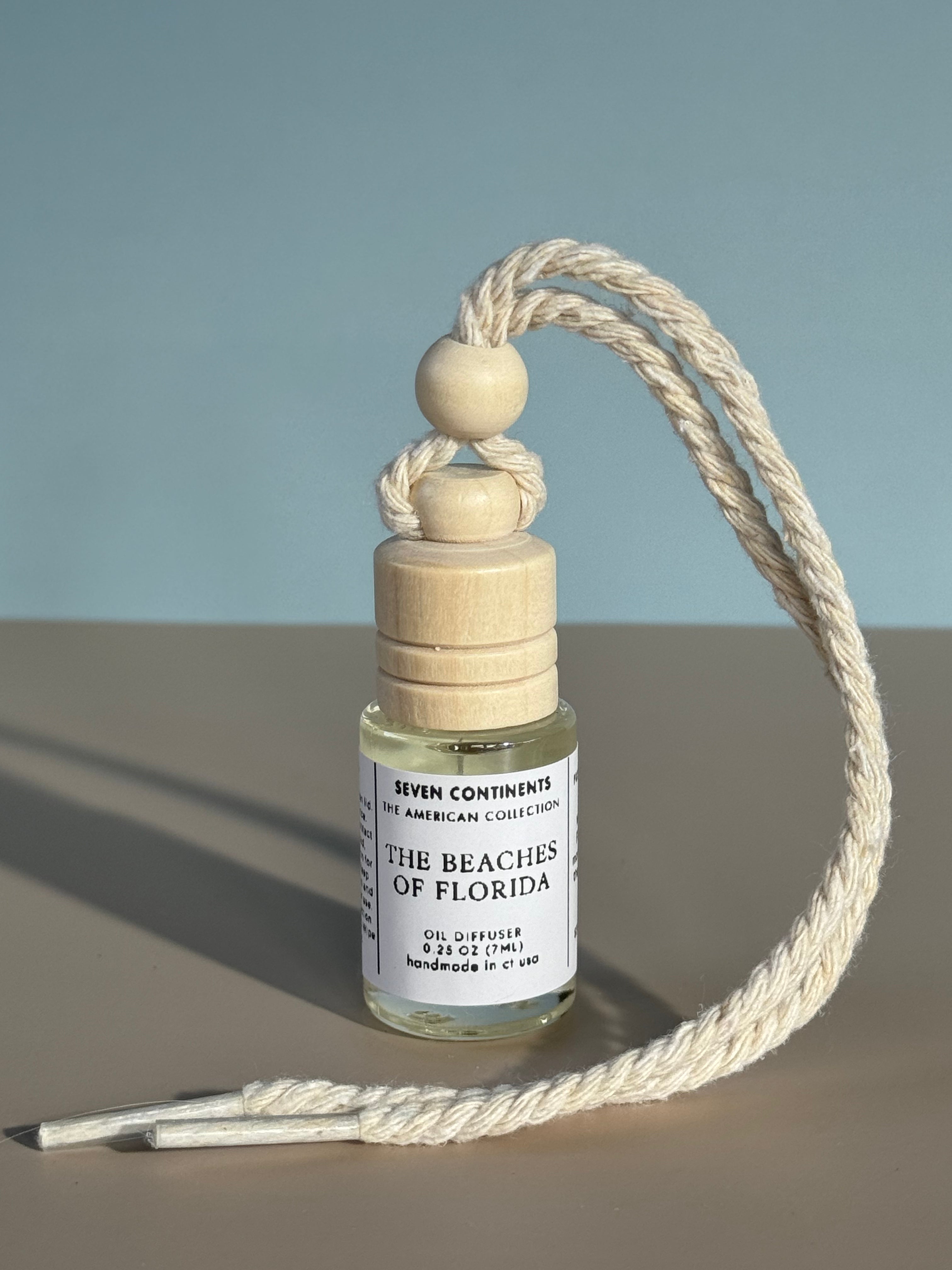 Mini Hanging Car Diffuser - Non-Toxic Essential Oil Air Freshener for Cars | Perfect for Road Trips & Daily Commutes