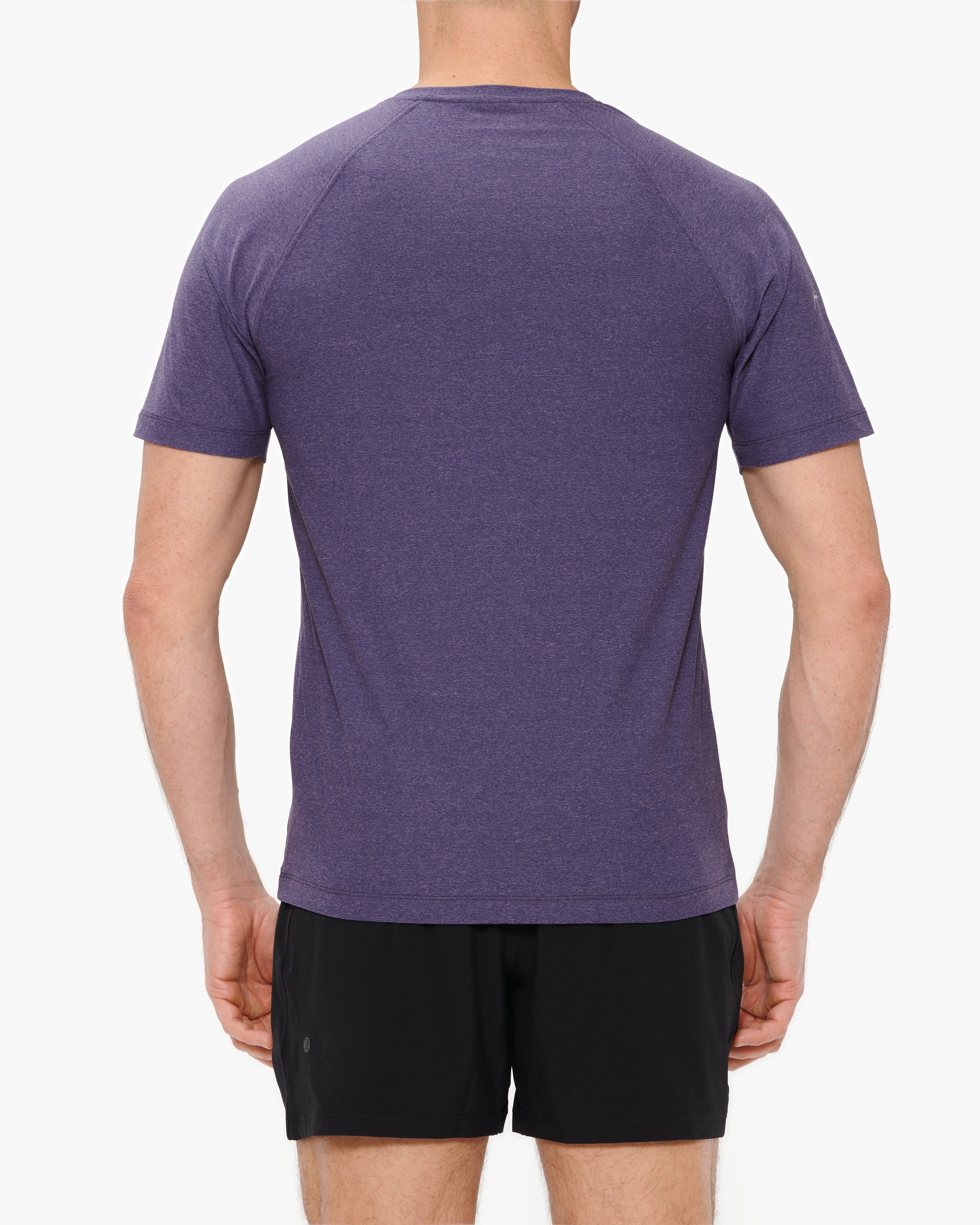 Rhone Reign Short Sleeve Men's Performance T-Shirt - Moisture Wicking & Breathable Workout Shirt for Gym, Running & Outdoor Activities