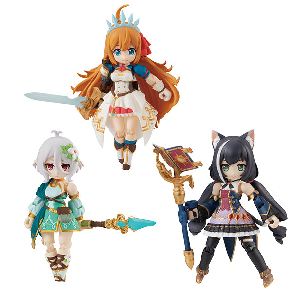 Desktop Army Princess Connect! Re:Dive Trading Figures Box Set of 3 - Anime Collectibles for Fans & Gamers | Perfect for Display, Gifts, and Cosplay Props