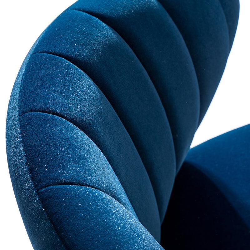 Luxury Aruna Velvet Upholstered Accent Chair - Soft Velvet Fabric, Comfortable Seating for Living Room, Bedroom, or Office - Elegant Home Decor & Stylish Furniture