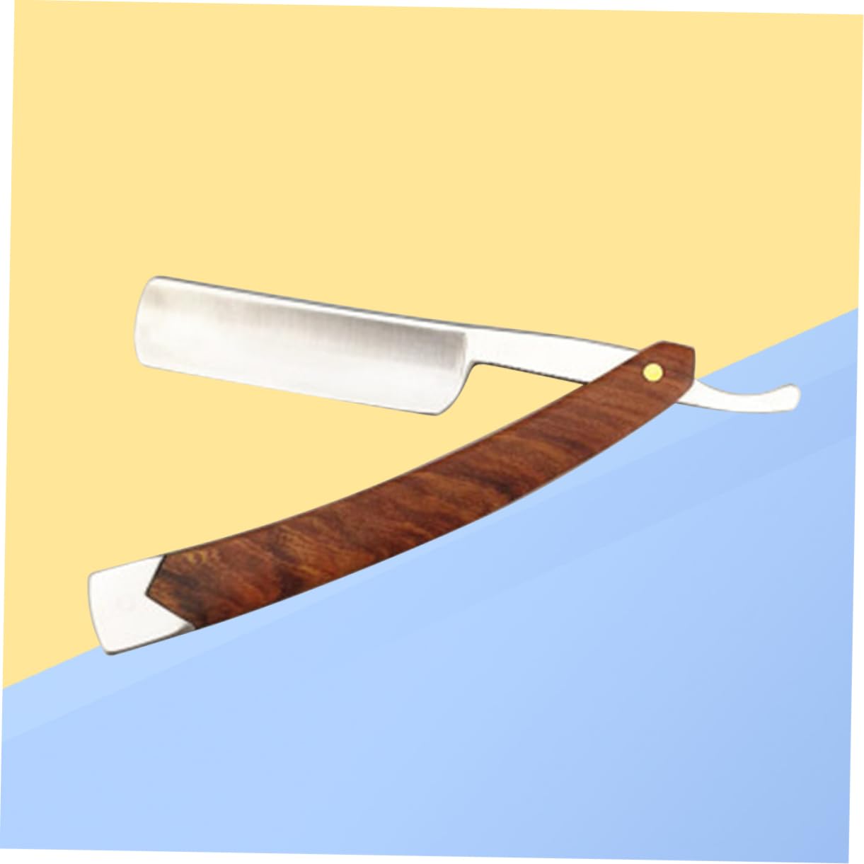 2-Pack Men's Straight Razor Shaving Kit - Professional Barber Razor for Smooth Shave & Precision Grooming - Perfect for Facial Hair, Beard Trimming & Head Shaving at Home or Salon