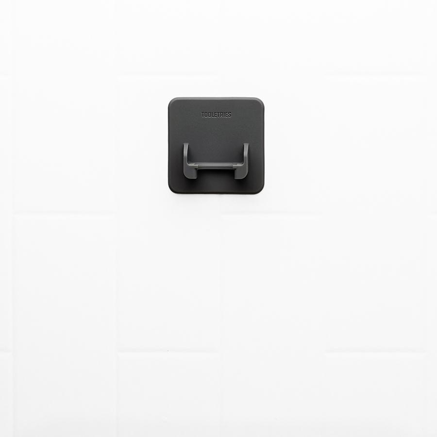 TOOLETRIES The Mason Razor Holder - Premium Charcoal Bathroom Organizer for Shaving Essentials | Perfect for Men's Grooming, Home Decor & Spa Style Bathrooms