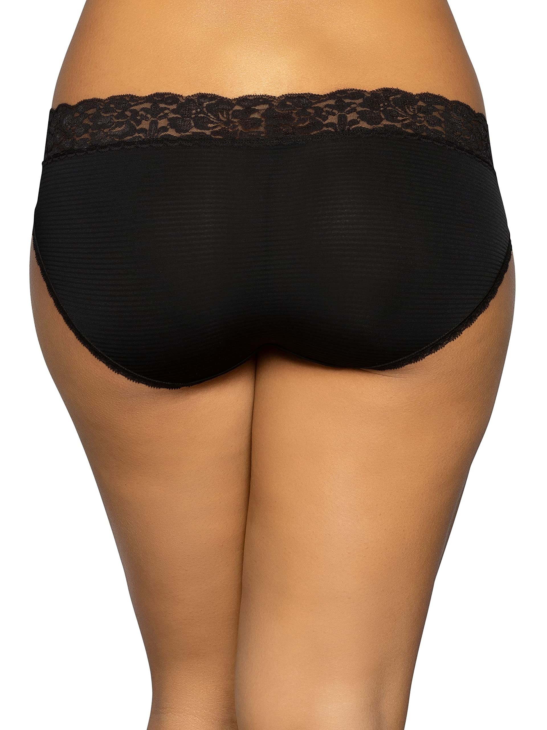 Vanity Fair Women's Lace Panties - Lightweight, Silky & Stretchy Underwear for Everyday Comfort | Perfect for Work, Travel & Relaxation