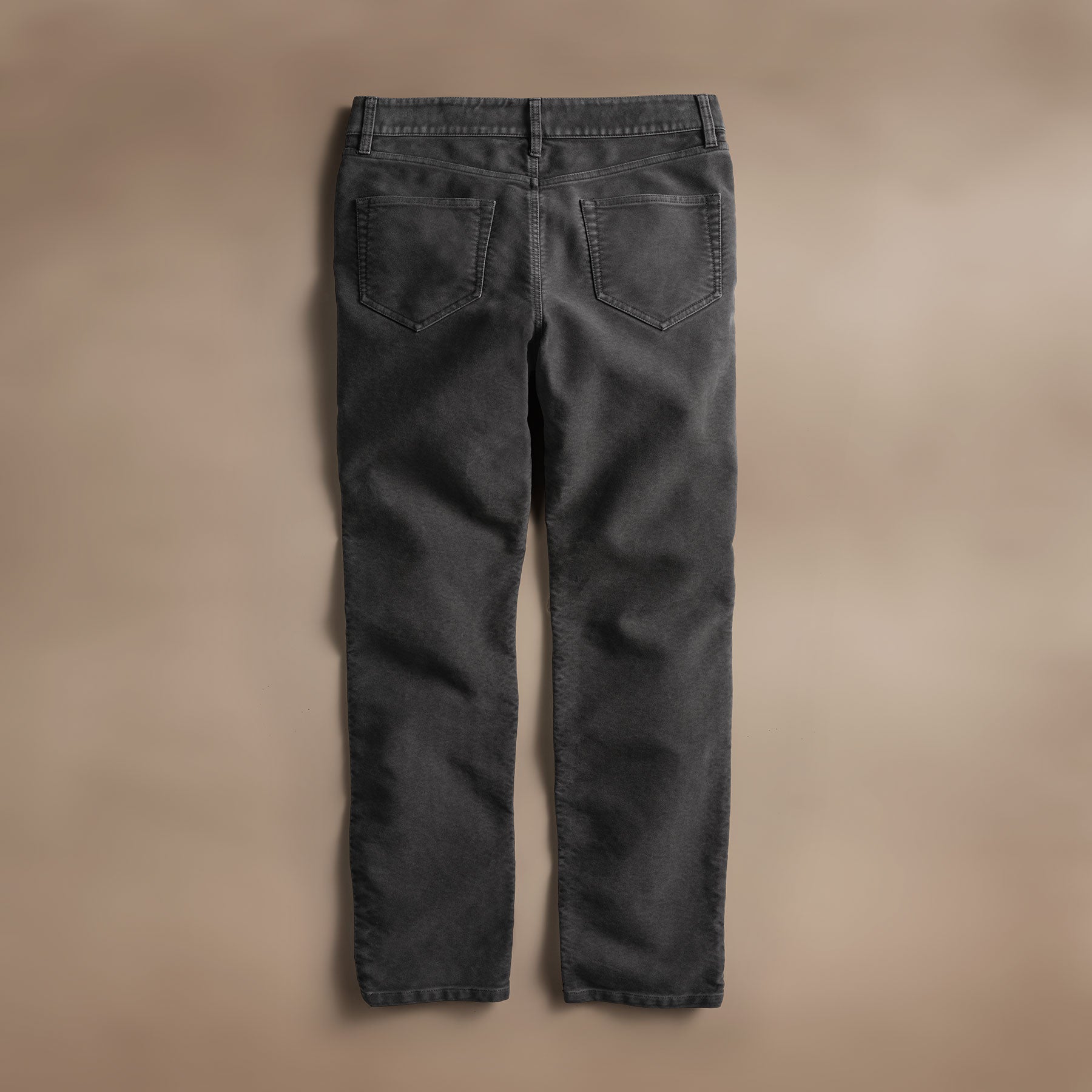 Premium Cotton Moleskin 5-Pocket Pants in Magma Pigment - Comfortable & Durable Men's Casual Trousers for Work, Travel & Everyday Wear